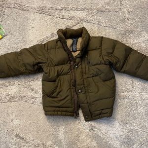 Dark green winter polo puffer 2t